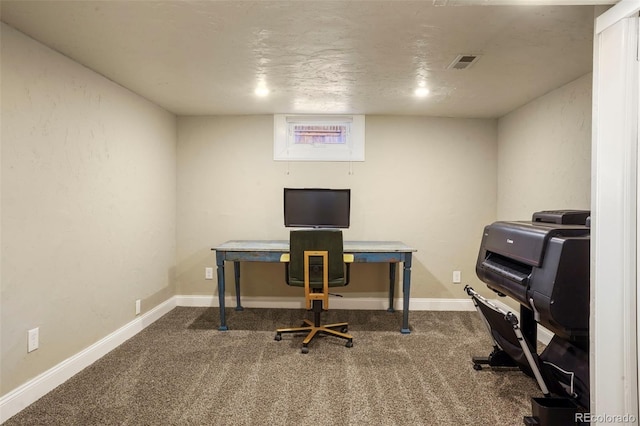 2006 N Cascade Ave, Colorado Springs, CO 80907 - office space featuring visible vents, carpet flooring, and baseboards