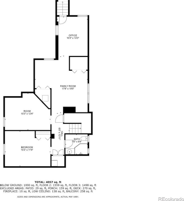 2006 N Cascade Ave, Colorado Springs, CO 80907 - view of layout