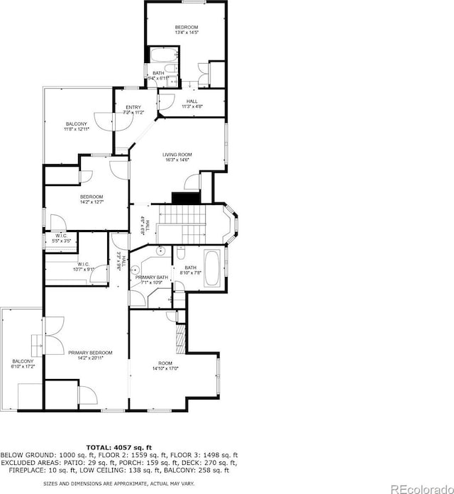 2006 N Cascade Ave, Colorado Springs, CO 80907 - view of layout