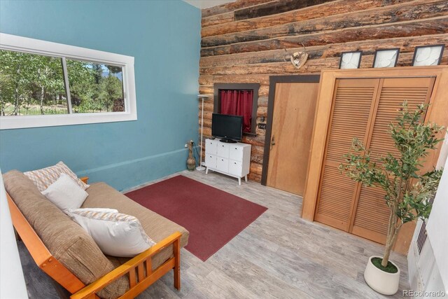 18680 Wapiti Cir, Buena Vista, CO 81211 - living area featuring wood finished floors