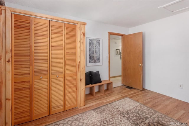 18680 Wapiti Cir, Buena Vista, CO 81211 - unfurnished bedroom with a closet and wood finished floors