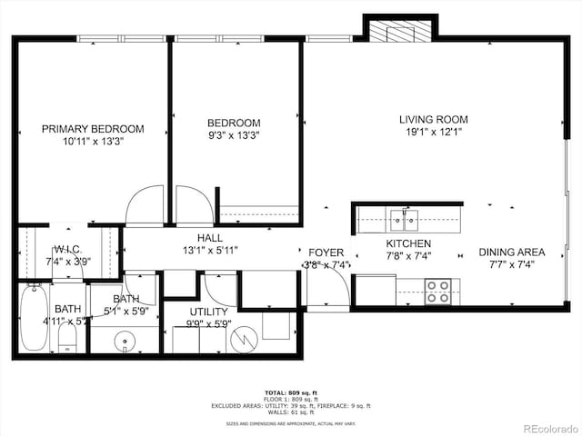 15202 E Hampden Cir Unit F2, Aurora, CO 80014 - view of home floor plan