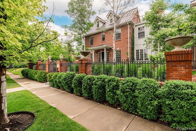 1332 S Lafayette St, Denver, CO 80210 - view of front of property with brick siding