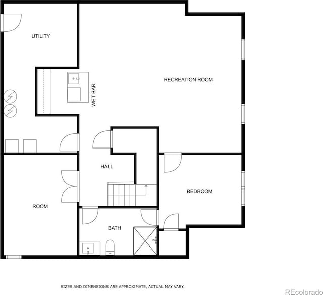 1332 S Lafayette St, Denver, CO 80210 - floor plan / room layout