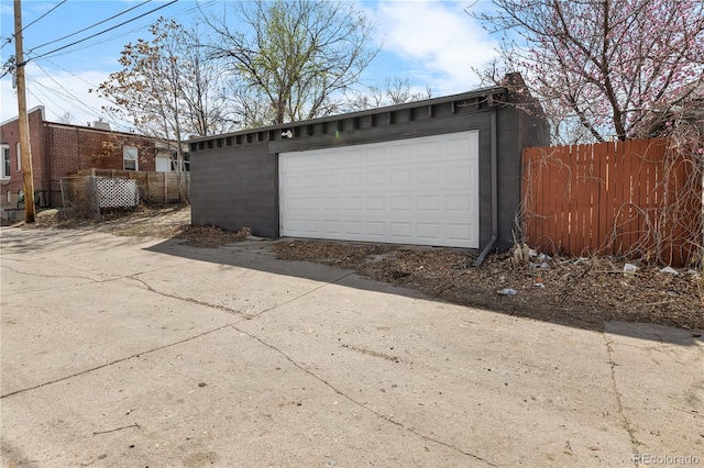 2207 E 25th, Denver, CO 80205 - detached garage with fence