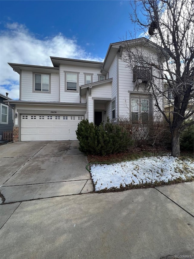 10638 Cherrybrook Cir, Highlands Ranch, CO 80126 - traditional home featuring an attached garage and concrete driveway