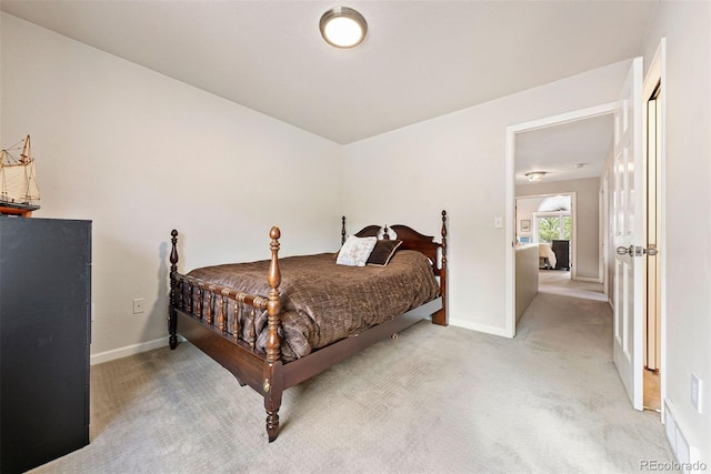 150 Chantrey Ct, Colorado Springs, CO 80906 - bedroom with baseboards and light carpet