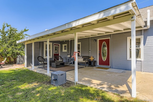 235 W Lehigh Ave, Englewood, CO 80110 - view of patio with an outdoor living space