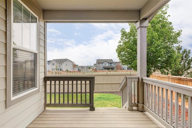 500 176th Ave, Broomfield, CO 80023 - wooden deck featuring a residential view and fence private yard