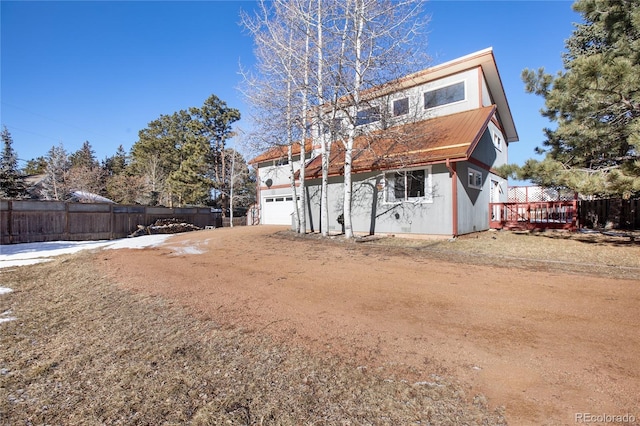 view of rear view of house