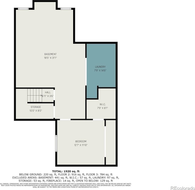 14204 E Baltic Cir, Aurora, CO 80014 - plan
