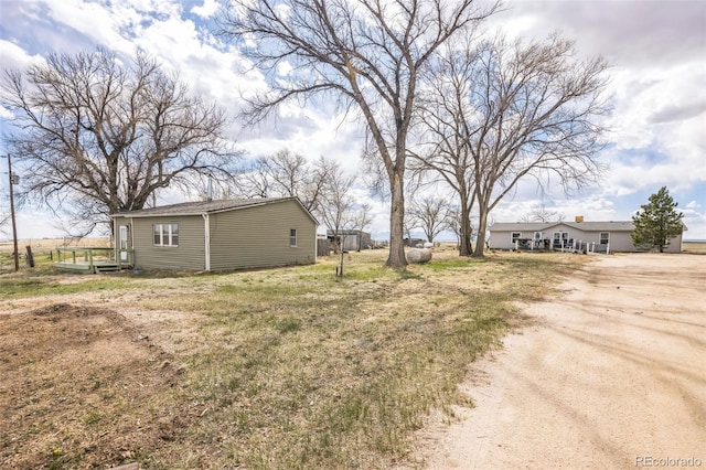 7080 S Calhan Rd, Calhan, CO 80808 - view of yard with an outdoor structure