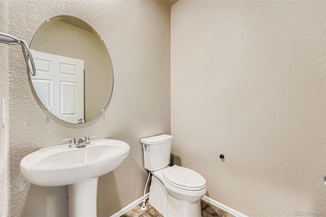 5841 Echo Park Cir, Castle Rock, CO 80104 - half bath featuring baseboards and tile patterned flooring