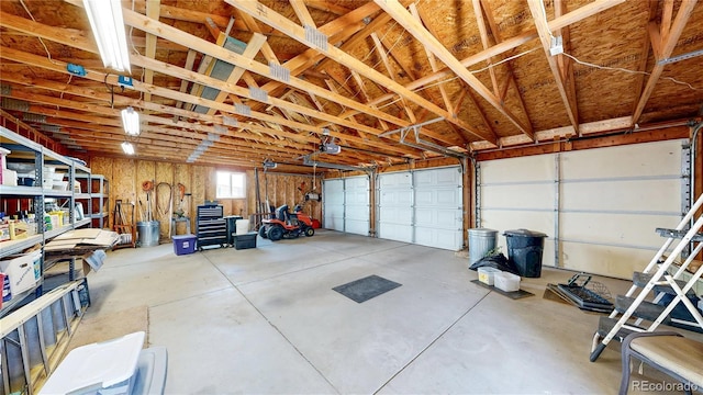 4160 Converse Rd, Bennett, CO 80102 - garage with a garage door opener