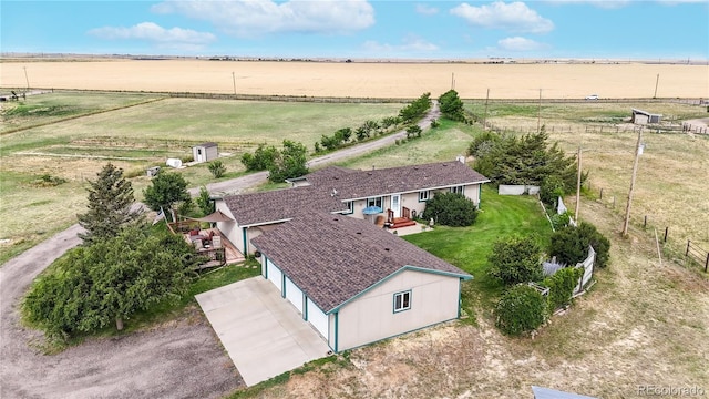 4160 Converse Rd, Bennett, CO 80102 - aerial view of sparsely populated area