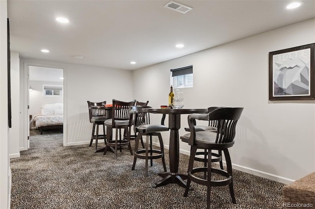 8612 W 69th Pl, Arvada, CO 80004 - carpeted dining room with recessed lighting