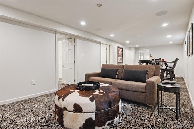 8612 W 69th Pl, Arvada, CO 80004 - living room with carpet and recessed lighting