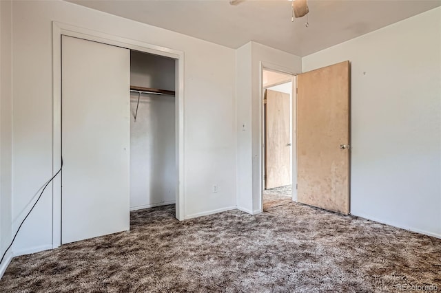 12576 W 7th Ave, Lakewood, CO 80401 - unfurnished bedroom featuring carpet floors and a closet