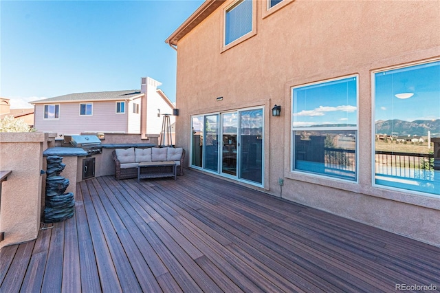 2459 Delicato Ct, Colorado Springs, CO 80921 - view of wooden terrace