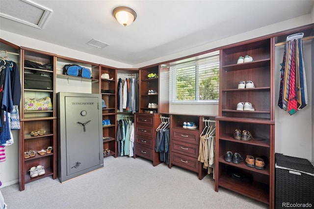 2865 Newland St, Wheat Ridge, CO 80214 - walk in closet with attic access and carpet floors