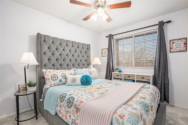 15776 E 107th Way, Commerce City, CO 80022 - carpeted bedroom featuring baseboards and ceiling fan