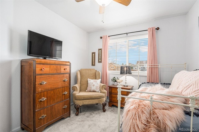 15776 E 107th Way, Commerce City, CO 80022 - bedroom with light carpet and a ceiling fan