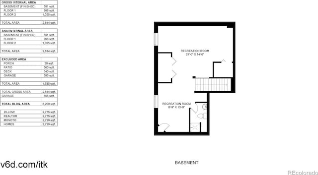 13307 Humboldt Dr, Thornton, CO 80241 - floor plan / room layout