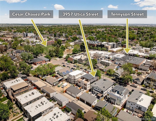 3957 Utica St, Denver, CO 80212 - bird's eye view