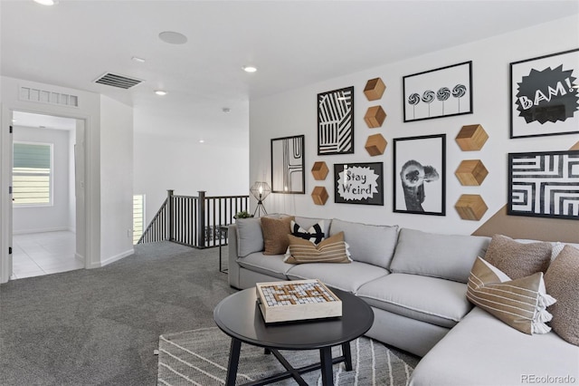 13326 Blue Amber Ct, Parker, CO 80134 - living room with carpet flooring and recessed lighting