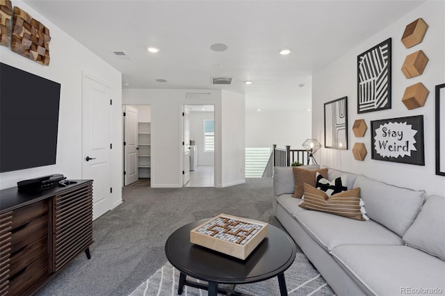 13326 Blue Amber Ct, Parker, CO 80134 - carpeted living room with recessed lighting