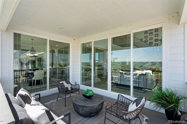 13326 Blue Amber Ct, Parker, CO 80134 - deck with outdoor lounge area