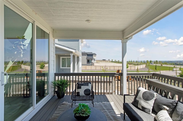 13326 Blue Amber Ct, Parker, CO 80134 - view of wooden deck