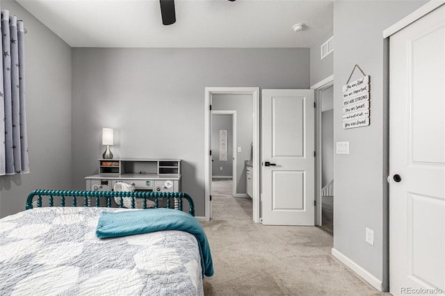 9406 Bross St, Arvada, CO 80007 - bedroom featuring carpet flooring and ceiling fan
