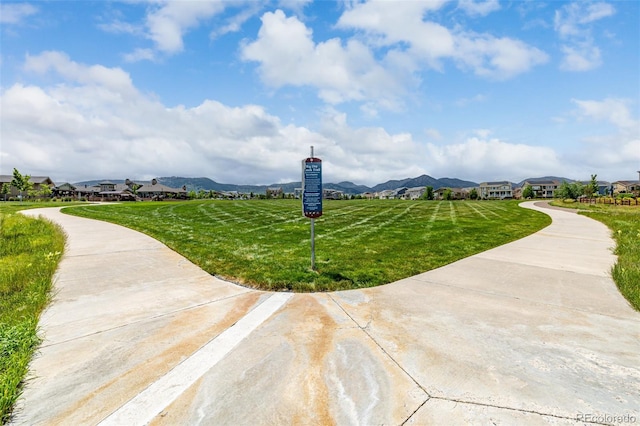 9406 Bross St, Arvada, CO 80007 - surrounding community with a yard and a residential view