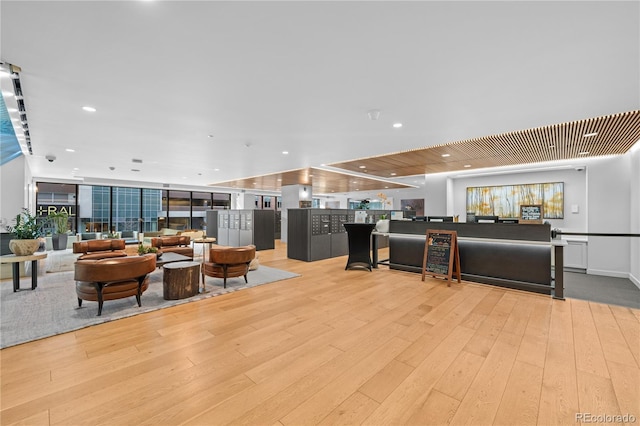 1750 Wewatta St Unit 1301, Denver, CO 80202 - community lobby with recessed lighting