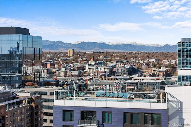 1750 Wewatta St Unit 1301, Denver, CO 80202 - view of city featuring a mountainous background