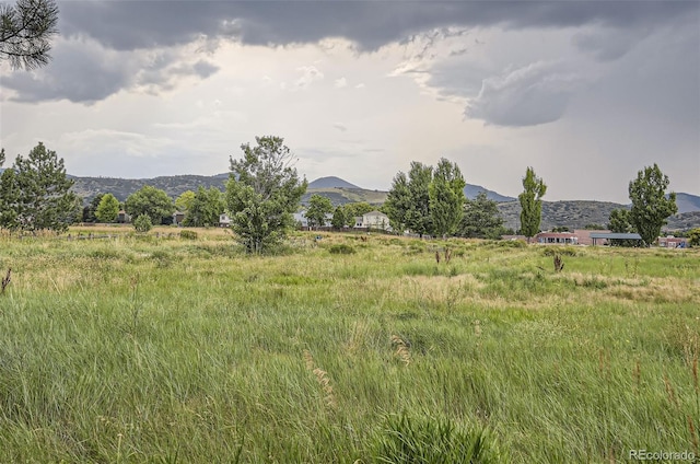 exterior space featuring a rural view