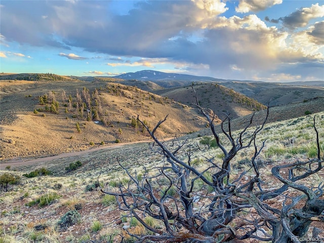 view of mountain feature