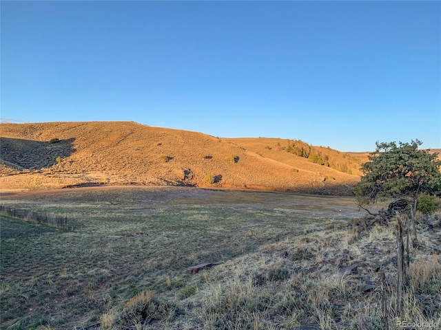 view of mountain view