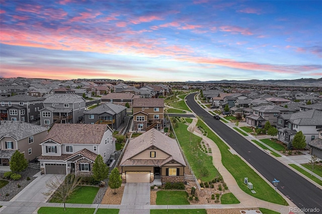 3480 Mount Powell Dr, Broomfield, CO 80023 - birds eye view of property featuring a residential view