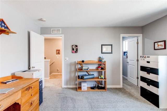 262 S 4th Ct, Deer Trail, CO 80105 - carpeted home office with baseboards