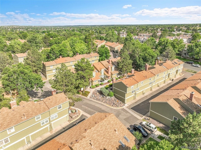2021 S Hannibal Way Unit F, Aurora, CO 80013 - aerial perspective of suburban area