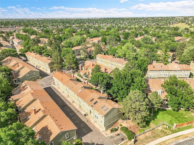 2021 S Hannibal Way Unit F, Aurora, CO 80013 - aerial perspective of suburban area
