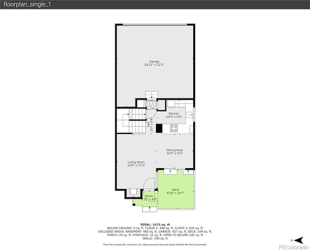 2021 S Hannibal Way Unit F, Aurora, CO 80013 - view of room layout