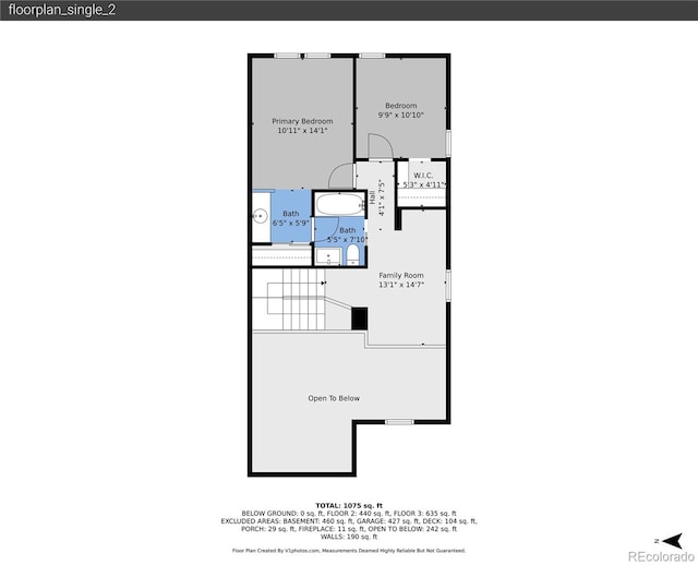 2021 S Hannibal Way Unit F, Aurora, CO 80013 - view of room layout