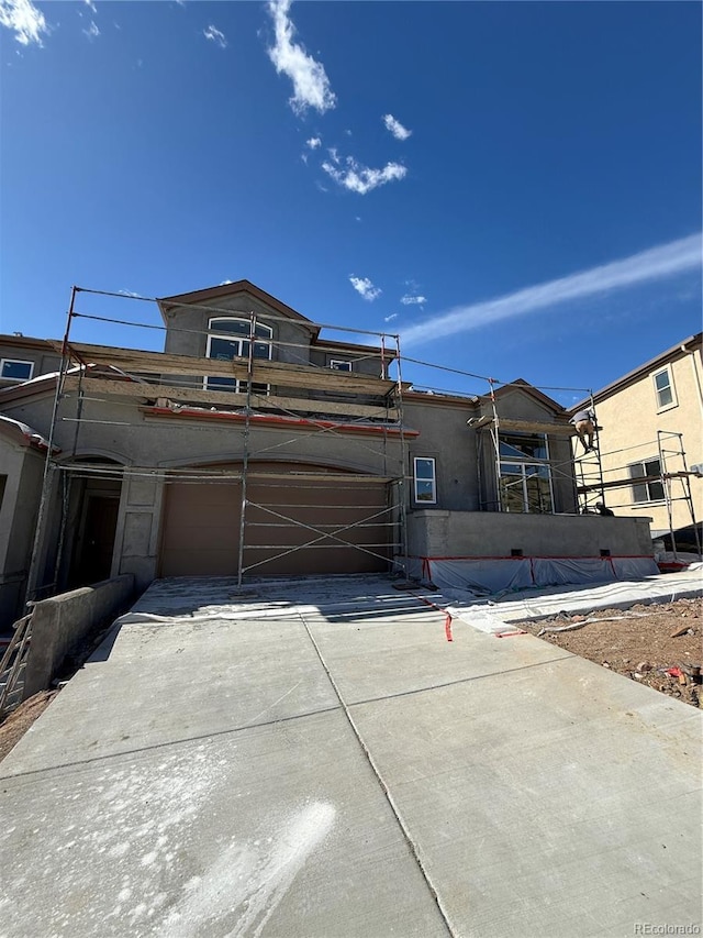 751 Little Bear Grv, Colorado Springs, CO 80907 - view of front of house with driveway and a garage