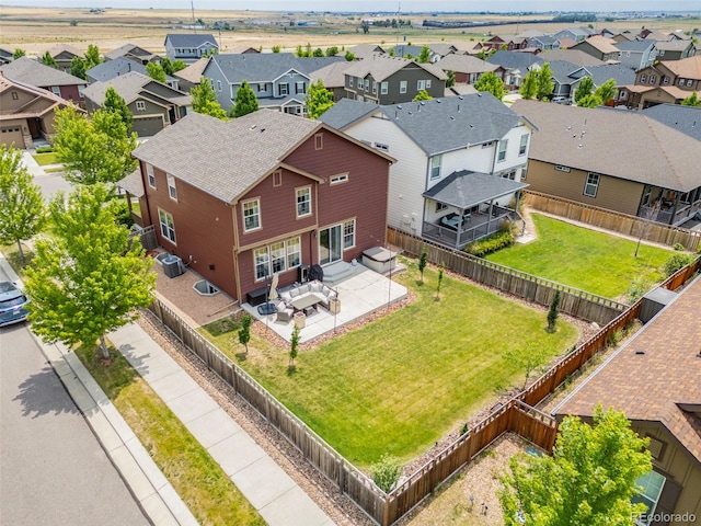 3535 Raintree Ln, Dacono, CO 80514 - aerial perspective of suburban area