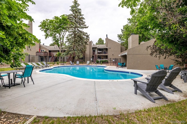 5300 E Cherry Creek S Drive 324, Denver, CO 80246 - community pool featuring a patio