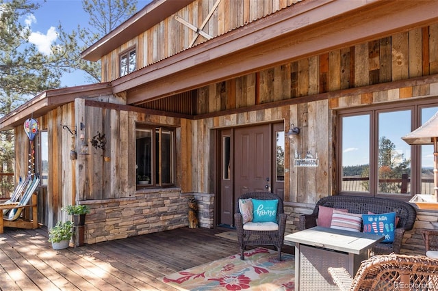 96 County Road 7, Fairplay, CO 80440 - view of deck