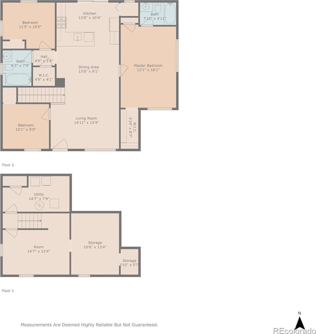 2964 S Akron St, Denver, CO 80231 - floor plan / room layout